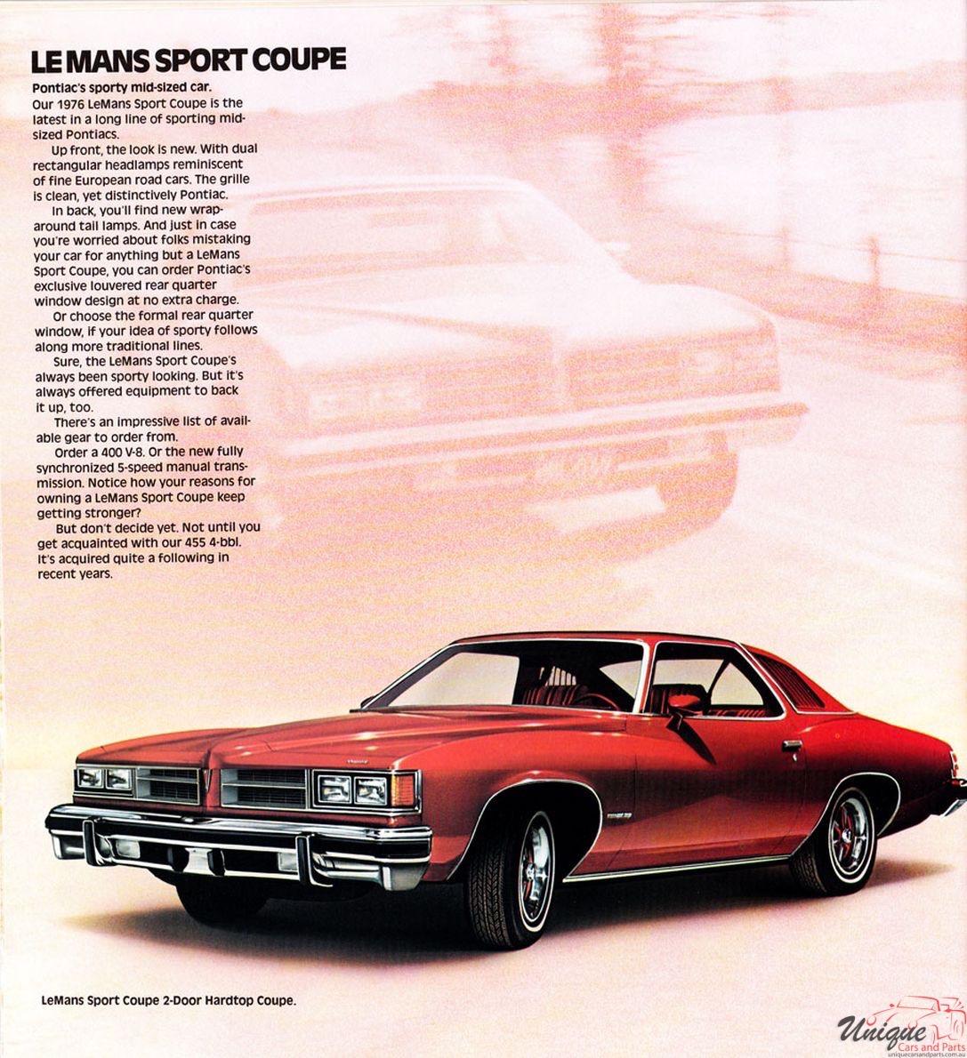 1976 Pontiac Full-Line Brochure Page 23